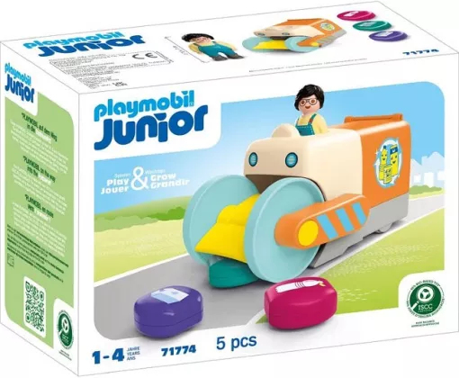 Playmobil 71774 JUNIOR: Nákladné auto na triedenie odpadu